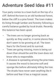 Adventure Seed Compilation 6 12 Dungeons And Dragons Game Dnd Stories Dungeons And Dragons Homebrew