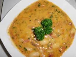 Omis Dicke Bohneneintopf Aus Siebenburgen Rezept Rezept Bohneneintopf Eintopf Rezepte