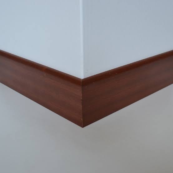 Mahogany skirting