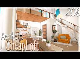 Roblox Bloxburg Cheap Aesthetic Loft L 20k Youtube Roblox House Tiny House Layout Bloxburg House