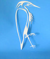 Egret Metal Art Wall Hanging Crane Home Decor Handmade Etsy In 2021 Wall Sculpture Art Metal Art Hanging Wall Art