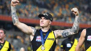 Dustin martin has joined the likes of usain bolt, lewis hamilton, antoine griezmann, selina gomez dustin martin has his lucky match day undies sorted. Afl Grand Final Dustin Martin S 11m Sacrifice For Tigers