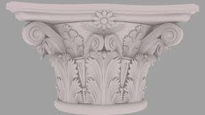 Capitel- Corintio- Modelado-3D (Low poly) - 3D model by CadForCam ...