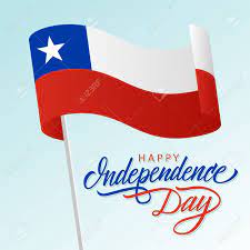 Chileans celebrate their independence on the 18th of september. Chile Happy Independence Day Greeting Card With Waving Chilean Royalty Free Cliparts Vectors And Stock Illustration Image 85268887