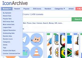 iconarchive 超過70 萬個免費圖示下載 提供png svg 等常用格式 new set most visited high resolution