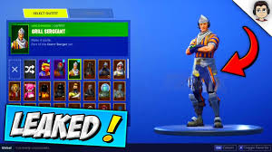 Maybe you would like to learn more about one of these? New Durr Burger Worker Skin Grill Sergeant In Fortnite All Leaked Emotes Dances Soarrc Youtube