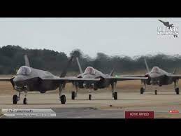 RAF Lakenheath - F-15's, F-16's and F-35's - VERY BUSY Morning Session! - YouTube