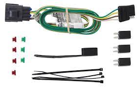 My third party installed wiring went bad, and i decided to do the wiring repair myself. Curt T Connector Vehicle Wiring Harness For Factory Tow Package 4 Pole Flat Trailer Connector Curt Custom Fit Vehicle Wiring C56245