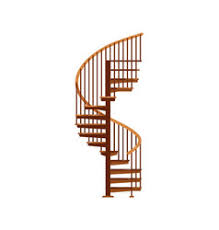 The installer's labor rate impacts into the price, Spiral Stair Staircase Vector Images Over 160