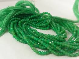 Aaa Natural Micro Chrysoprase Faceted Rondelle 2 5 3mm Beads Strands Micro Chrysoprase Green Bead Aaa Tin Gemstone Beads Wholesale Green Bead Gemstone Beads
