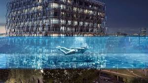 Keeping on top of the local codes will mean. Suspended 115 Feet In The Air The World S First Floating Pool Is Unveiled In London Architectural Digest