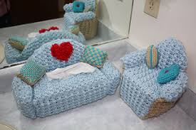 Crochet diaper cover and hat sets. Ravelry Sofa Kleenex Cover Knit Pattern By Tat Sgrans Treasures