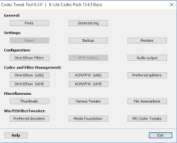 For the file that you want to download. K Lite Codec Tweak Tool Download For Free Getwinpcsoft