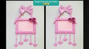 Membuat foto lebih menarik dengan membuat bingkai atau frame di foto dengan canva. Cara Membuat Bingkai Foto 5r Dari Kardus Diy Ide Kreatif How To Make A Cardboard Photo Frame Youtube
