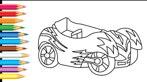 The presence is not only as the entertainment but also many. Catboy Vehicle Cat Car Cat Car Pj Masks Drawing And Coloring Pjmask Carcat Pyjamahelden Pyjamasque Youtube