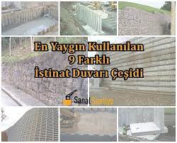 Kalınlıkları 25 cm' den az olmaz. En Yaygin Kullanilan 9 Farkli Istinat Duvari Cesidi Sanal Santiye