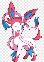Sylveon Eevee Pokémon, pokemon, mammal, vertebrate png | PNGEgg