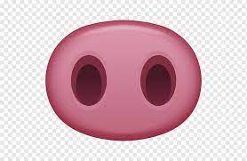 Pink Pig Nose Pig Potenza Nose Snout Drawing Nose Purple People Animal Png Pngwing