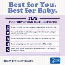 National Birth Defects Prevention Month | East Jordan Family Health Center