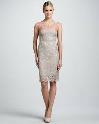 Illusion Colorblock Lace Cocktail Dress Designer Cocktail Dress Cocktail Dress Lace Cocktail Dress