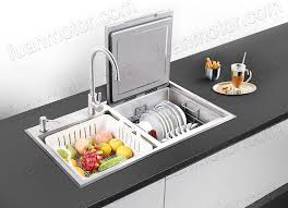 china double bowl sink with dishwasher