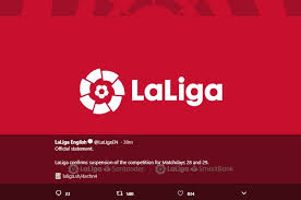 Prehľad a online výsledky zápasov laliga.pozrite si aktuálne výsledky s podrobnými štatistikami z jednotlivých zápasov. Presiden La Liga Sebut Liga Spanyol Bisa Comeback Pertengahan Mei Bolasport Com