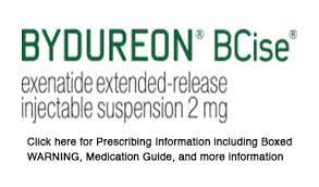 Check spelling or type a new query. Access Savings Program Bydureon Bcise Exenatide Extended Release Injectable Suspension 2 Mg For Hcps