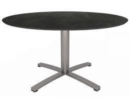 Kaufen sie ihren gartentisch in bester qualität für den garten oder den balkon. Stern Edelstahl Gartentisch O134cm Hpl Silverstar Gartenmobel Lunse