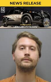 League City, TX (February 5, 2025): League City Police Detectives have  arrested 34-year-old suspect, Taylor Hart of League City. Hart has been  arrested and charged with two counts of Possession of Child