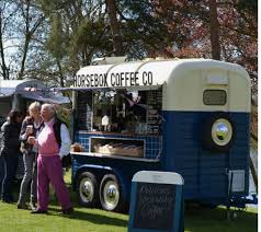 According to strom coffee's espresso supplier slayer espresso, the mobile coffee shop was made with:. Horse Box Coffee Stop Mobile Coffee Shop Coffee Trailer Coffee Truck