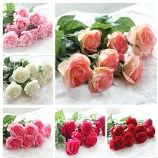How to diy cheap wedding bouquets packages with silk flowers within 30 minutes. Cheap Artificial Wedding Bouquets Online Fashion Dresses
