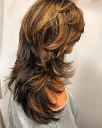 See more ideas about feathered hairstyles, long hair styles, hair styles. Long Shag With Feathered Layers Modern Shag Haircut Long Shag Haircut Shag Haircut