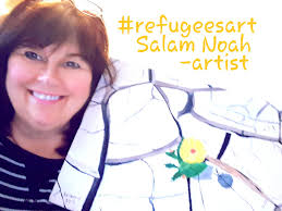 Pink Dandelion Acrylic Painting