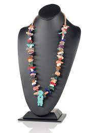 Sold Price Native American Carved Stone Animal Fetish Necklace September 6 0121 9 00 Am Mst