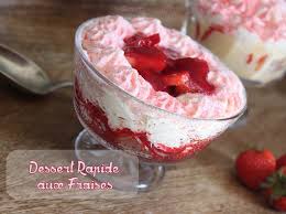 Dessert Rapide Aux Fraises A La Chantilly Mascarpone Recette En 2020 Dessert Rapide Fraise Chantilly Dessert Facile Et Rapide