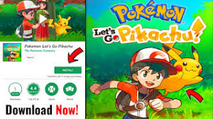 Pokemon Let S Go Pikachu Apk Download On Android Latest Version