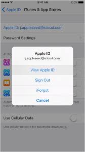 If You Forgot Your Apple Id Apple Support Cellular Network Cancel Subscription