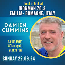 Woohoo, our Ironman 70.3 Emilia-Romagna triathletes touch down at Cervia,  Italy!!! On Sunday Damien Cummins, Tara Farrell, Damien Beirne, Shane  Hennelly, John Lyons and Bernie Smith take