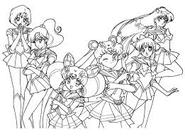 Kinder lieben die ausmalbilder von sailor moon, da sie sich beim spielen mit buntstiften und farbstiften ihrer fantasie hingeben können. Ausmalbilder Sailor Moon 100 Malvorlagen Zum Kostenlosen Drucken