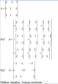 Check spelling or type a new query. Contoh Soal Invers Matriks Ordo 3x3 Dan Jawabannya Bagikan Contoh