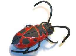 Ceramique Cuisson Raku Insecte Gendarme Art Ceramique Par Crisland Art Ceramique Raku Ceramique