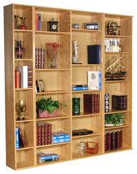 7 Foot Oak Wall Shelf Contemporary Display And Wall Shelves By Rush Furniture
