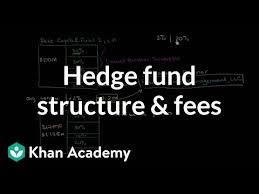 hedge fund structure and fees video khan academy