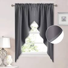 blackout pole pocket kitchen tier