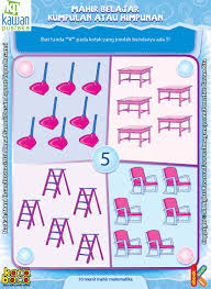 Maybe you would like to learn more about one of these? Worksheet Paud Tk A B Mahir Belajar Kumpulan Atau Himpunan 2 Ebook Anak