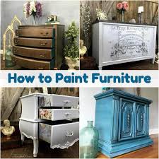 The Best Method For Sealing Painted Furniture You Need To Try White Painted Furniture Black Painted Furniture Decoupage Furniture
