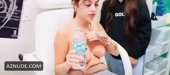 Malu Trevejo Showing Her Nude Breasts While Nipple Piercing AZNudesexiezpix  Web Porn