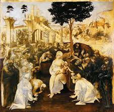 A genius branded as omnipotent. Adorazione Dei Magi Leonardo Wikipedia