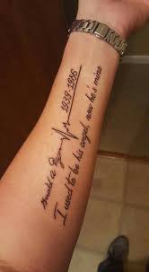 Rip tattoos for men ideas and designs for guys. 42 Memorial Tattoo Ideas For My Dad S Passing Memorial Tattoo Memorial Tattoos Remembrance Tattoos