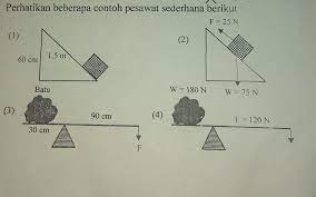 Dari keempat bidang miring di atas yang memiliki keuntungan mekanis sama ditunjukkan oleh bidang miring merupakan salah satu pesawat sederhana. Pesawat Sederhana Yang Memiliki Keuntungan Mekanis Sama Besar Ditunjukkan Oleh Gambar A 1 Dan Brainly Co Id